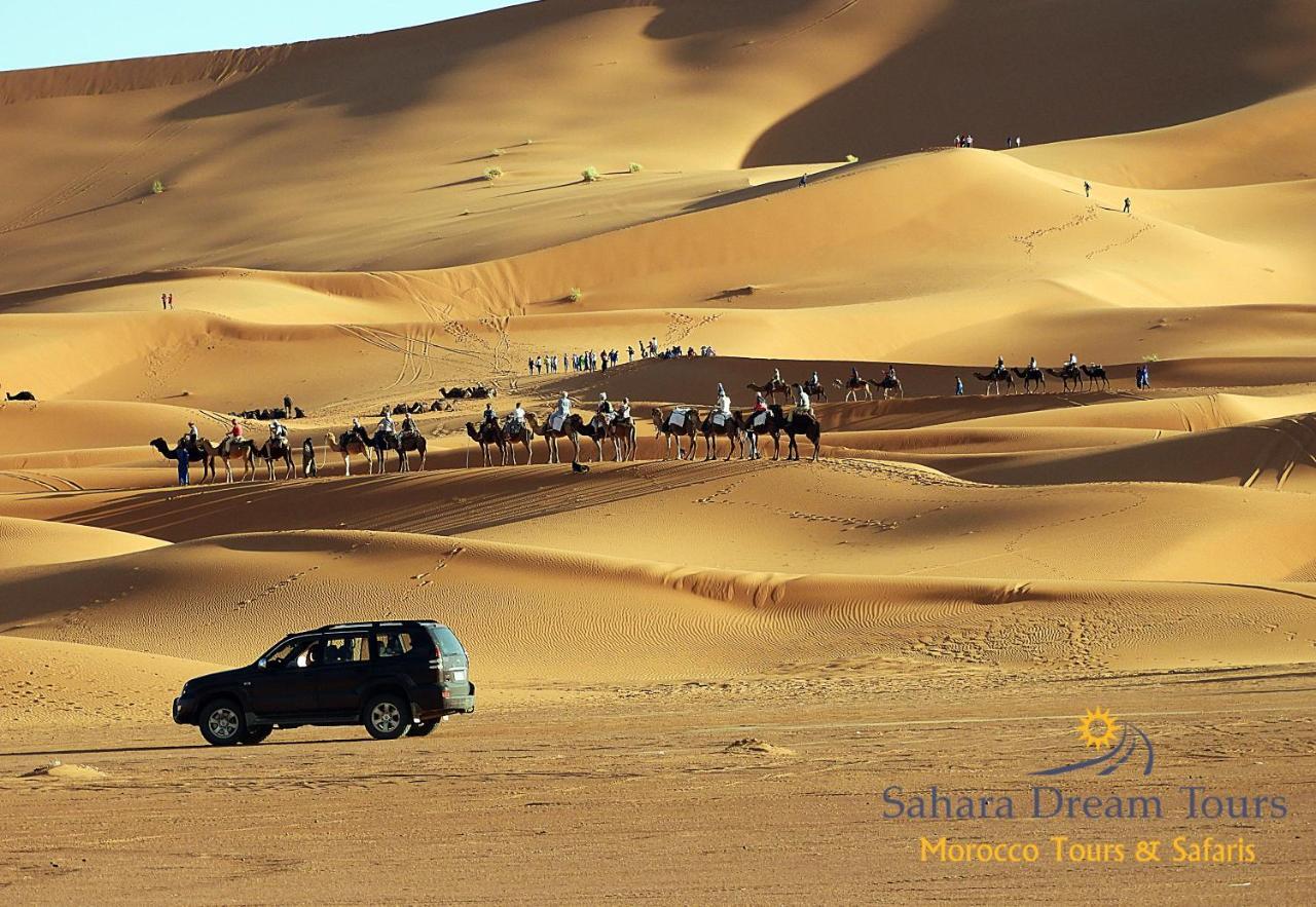 فندق Luxury Sahara Dream Camp مرزوكة المظهر الخارجي الصورة