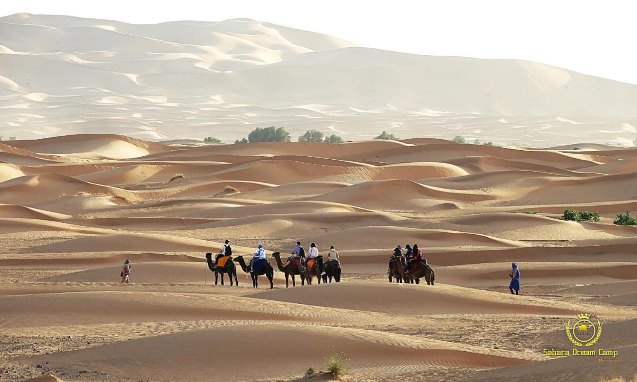 فندق Luxury Sahara Dream Camp مرزوكة المظهر الخارجي الصورة